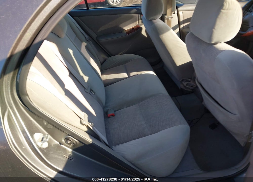 2008 TOYOTA COROLLA LE VIN: 2T1BR32E58C871633