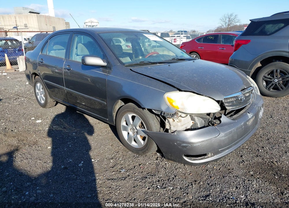 2008 TOYOTA COROLLA LE VIN: 2T1BR32E58C871633