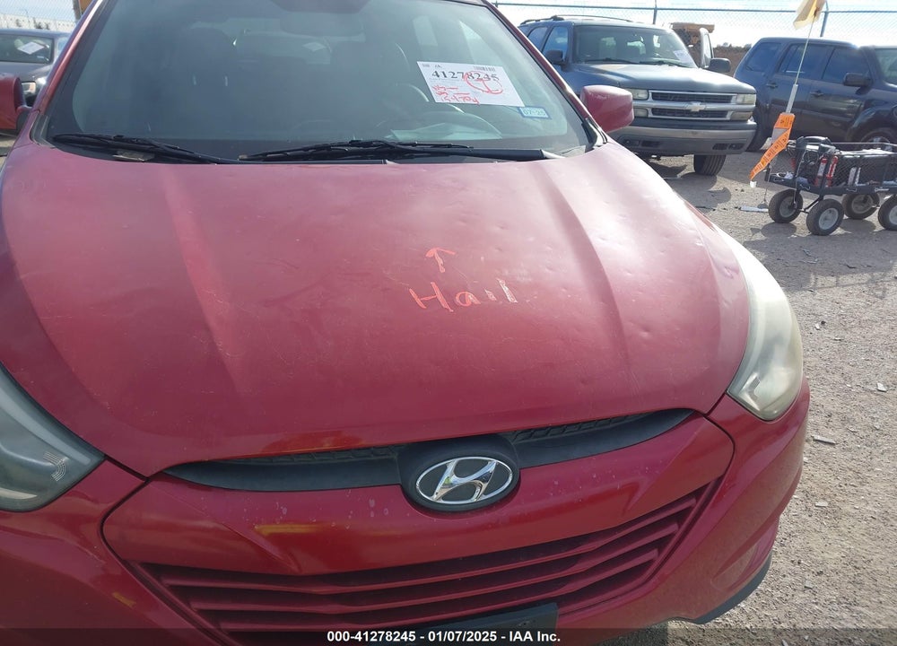 2014 HYUNDAI TUCSON SE VIN: KM8JU3AG9EU846595