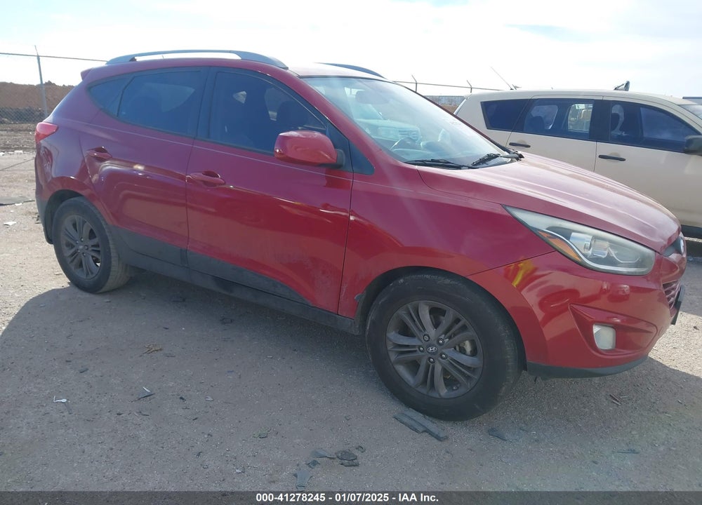2014 HYUNDAI TUCSON SE VIN: KM8JU3AG9EU846595