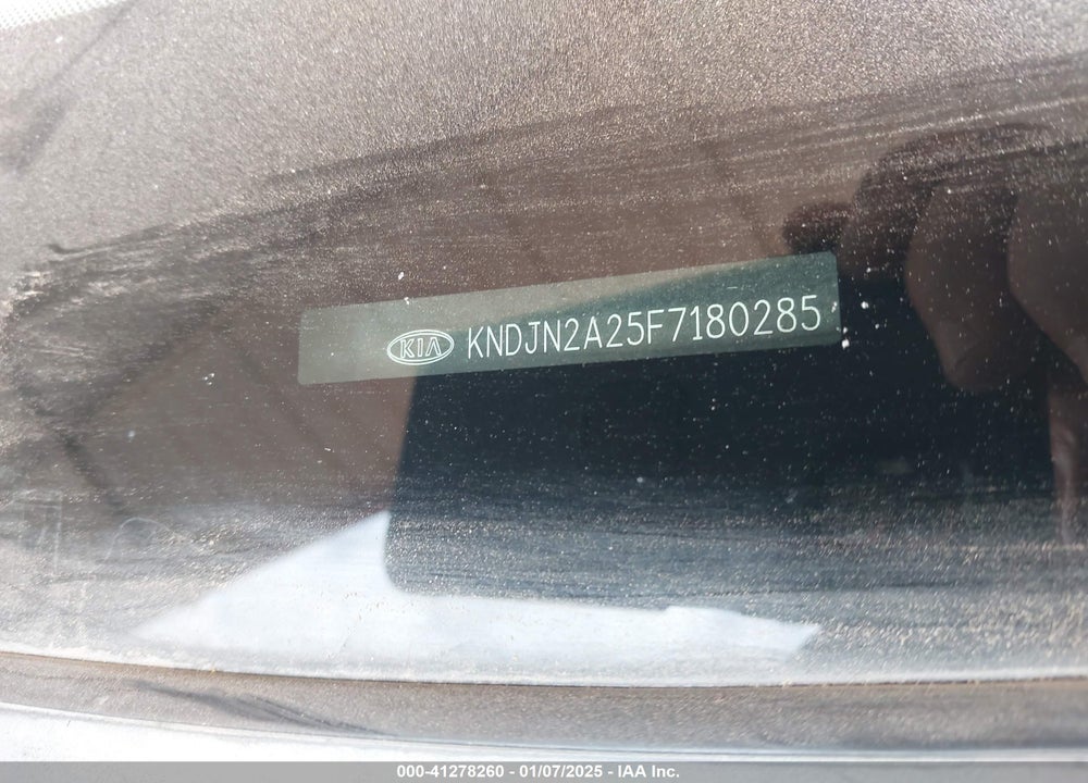 2015 KIA SOUL VIN: KNDJN2A25F7180285