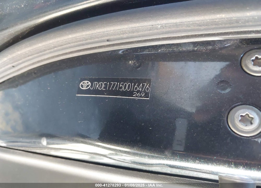 2005 SCION TC VIN: JTKDE177150016476