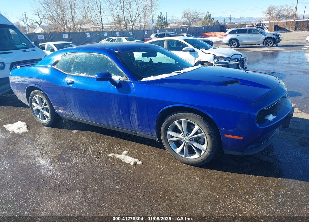 2022 DODGE CHALLENGER SXT AWD VIN: 2C3CDZGG1NH230954