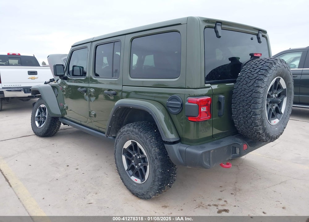 2021 JEEP WRANGLER UNLIMITED RUBICON 4X4 VIN: 1C4HJXFGXMW624629
