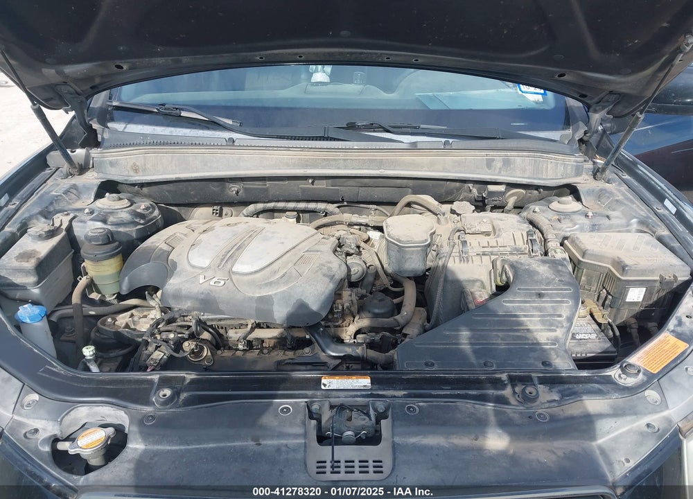 2011 HYUNDAI SANTA FE SE VIN: 5XYZHDAG6BG059683
