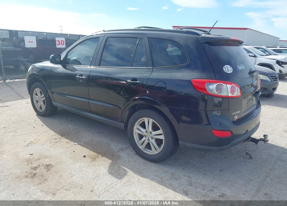 2011 HYUNDAI SANTA FE SE VIN: 5XYZHDAG6BG059683