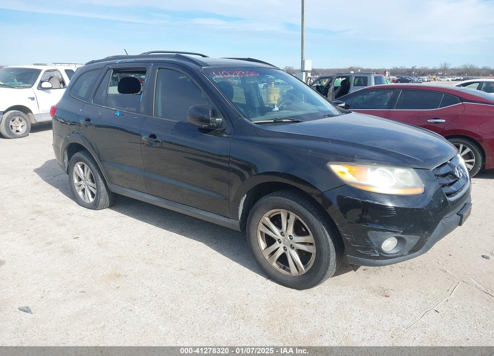 2011 HYUNDAI SANTA FE SE VIN: 5XYZHDAG6BG059683