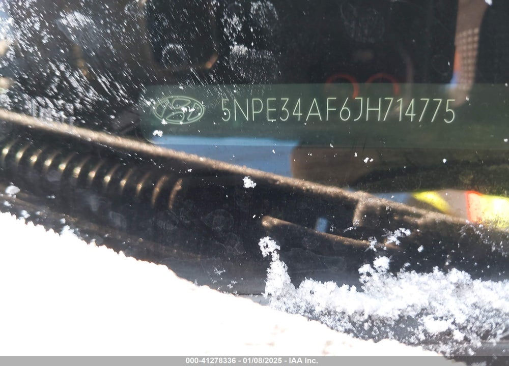 2018 HYUNDAI SONATA VIN: 5NPE34AF6JH714775