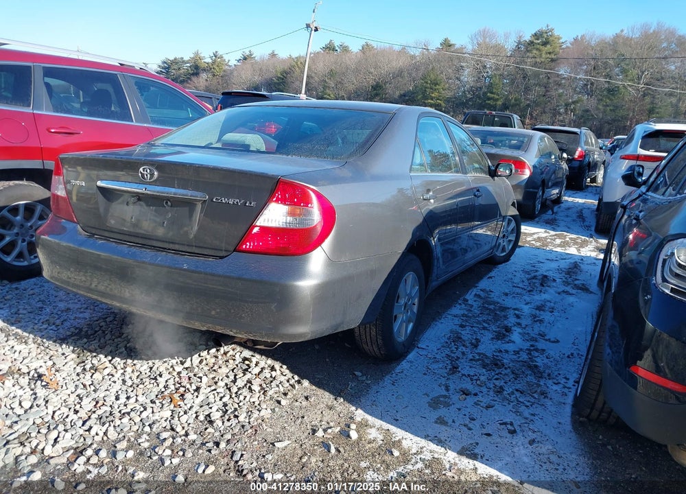 2002 TOYOTA CAMRY LE VIN: 4T1BE32KX2U640749