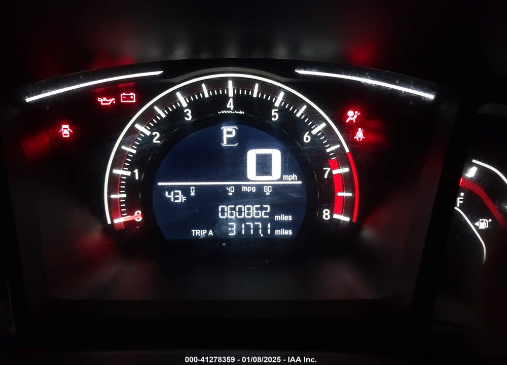 2017 HONDA CIVIC VIN: 2HGFC2F57HH531768