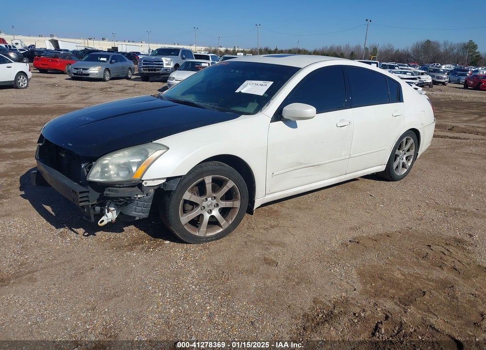 2008 NISSAN MAXIMA VIN: 1N4BA41E68C811972