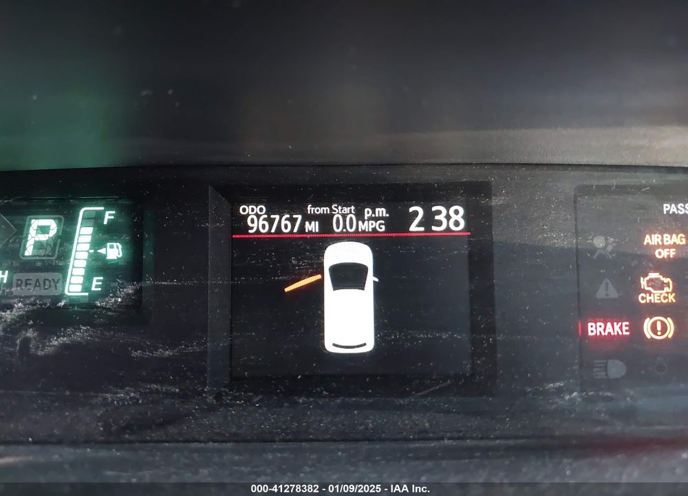 2013 TOYOTA PRIUS C THREE VIN: JTDKDTB39D1557544