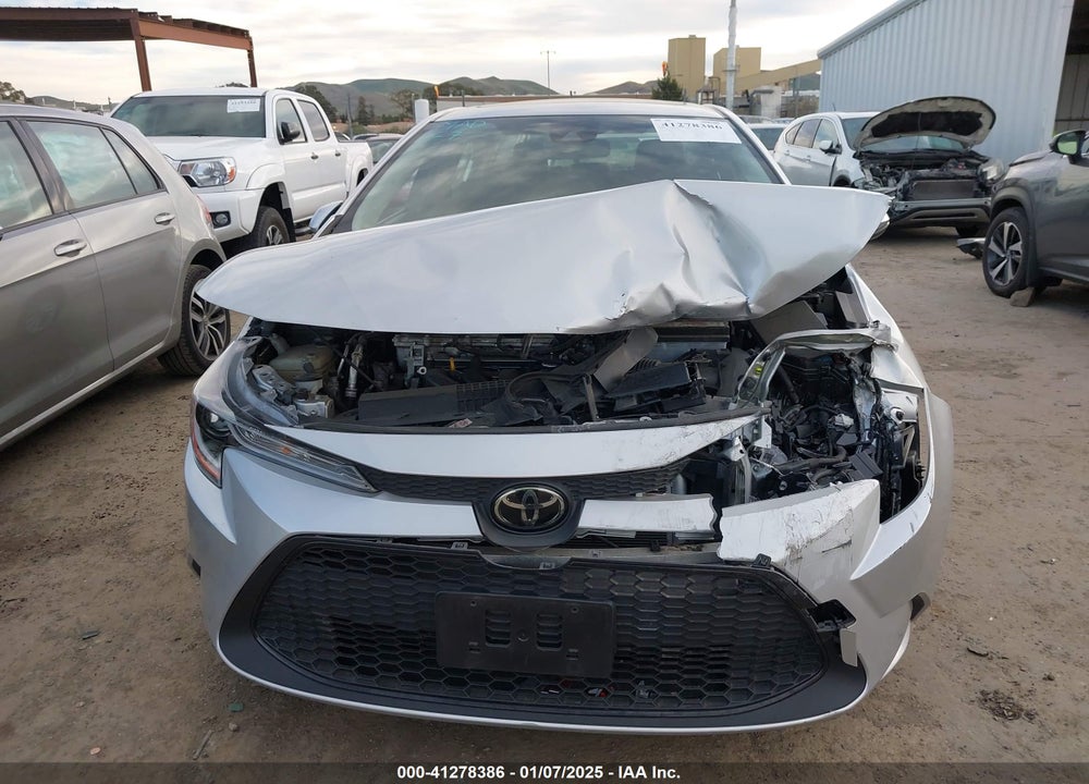 2020 TOYOTA COROLLA LE VIN: JTDHPRAE7LJ017292
