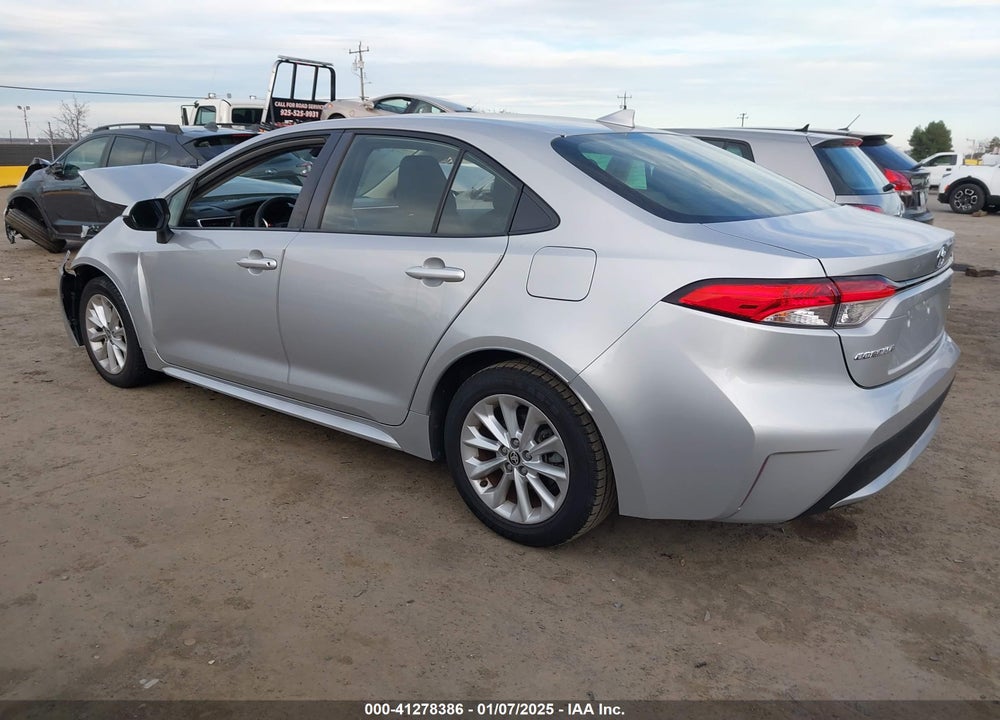 2020 TOYOTA COROLLA LE VIN: JTDHPRAE7LJ017292