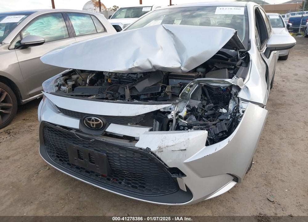 2020 TOYOTA COROLLA LE VIN: JTDHPRAE7LJ017292