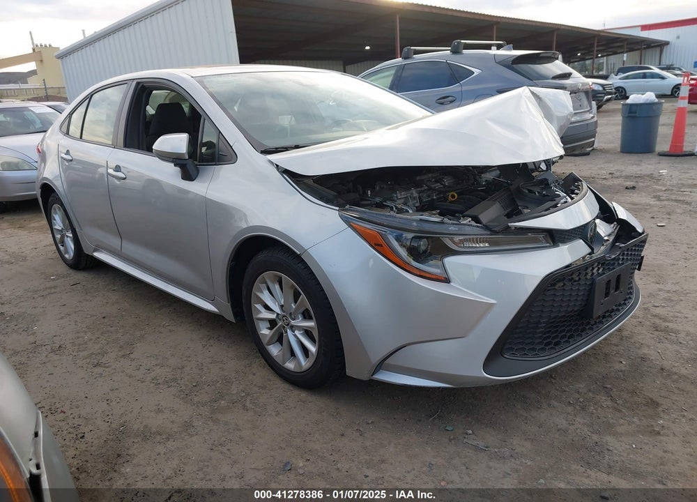2020 TOYOTA COROLLA LE VIN: JTDHPRAE7LJ017292