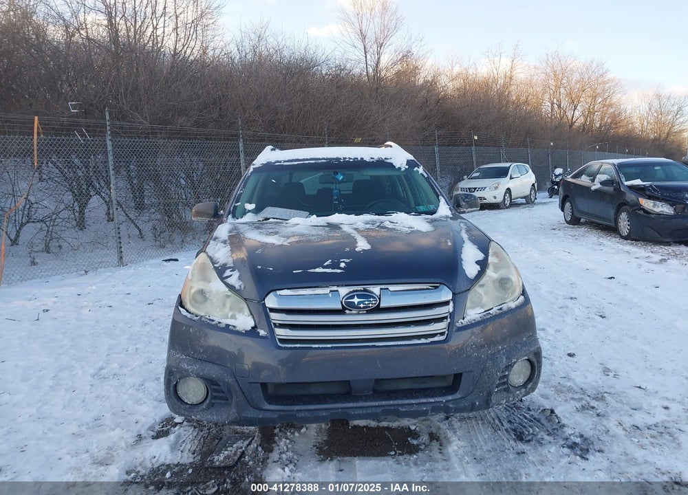 2014 SUBARU OUTBACK 2.5I VIN: 4S4BRBAC1E3200891