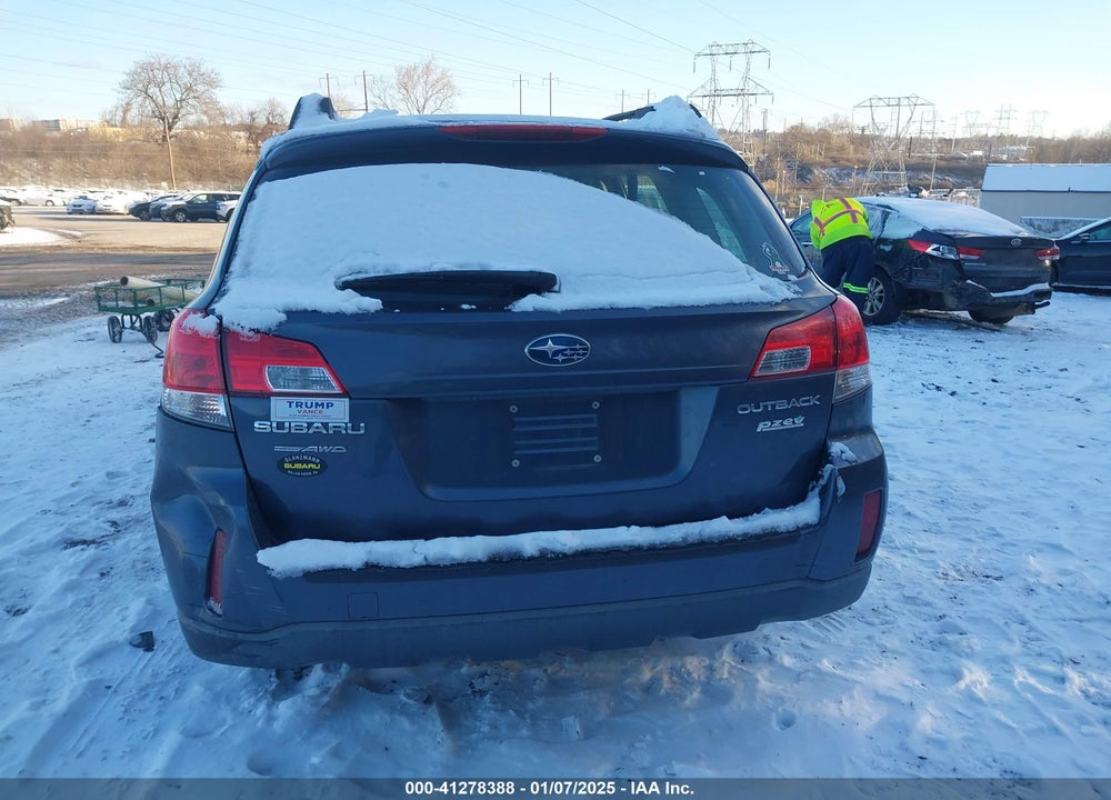 2014 SUBARU OUTBACK 2.5I VIN: 4S4BRBAC1E3200891