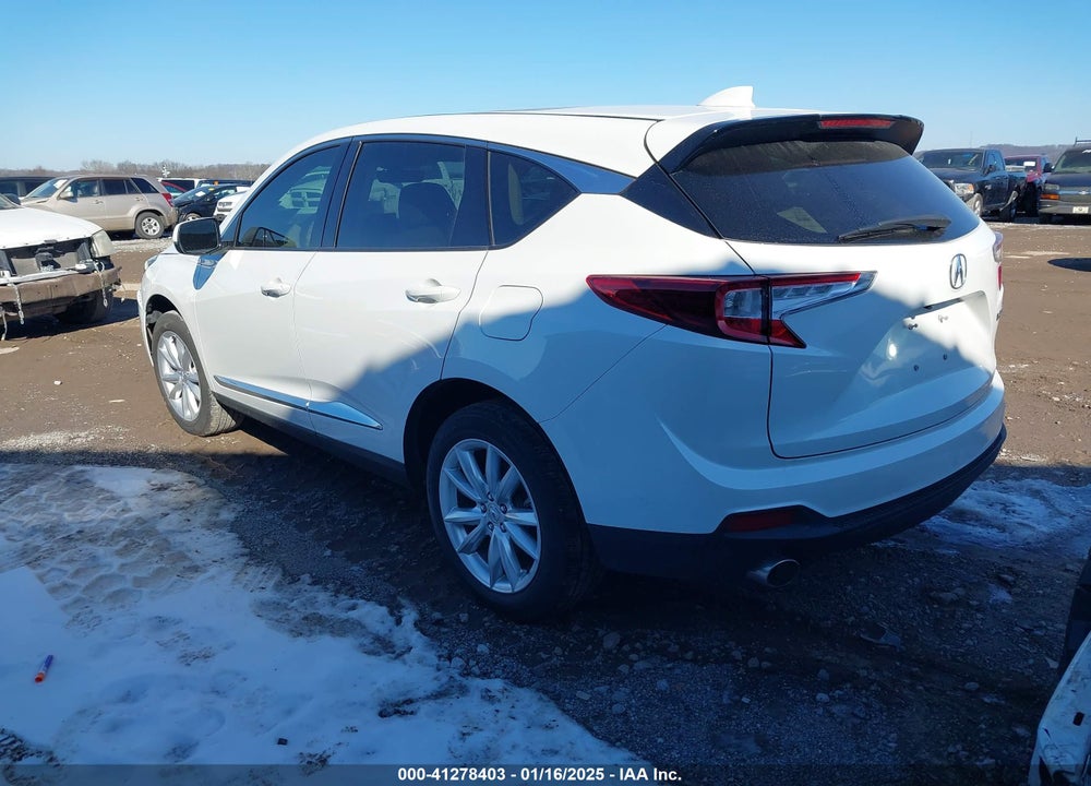 2021 ACURA RDX STANDARD VIN: 5J8TC1H38ML017532