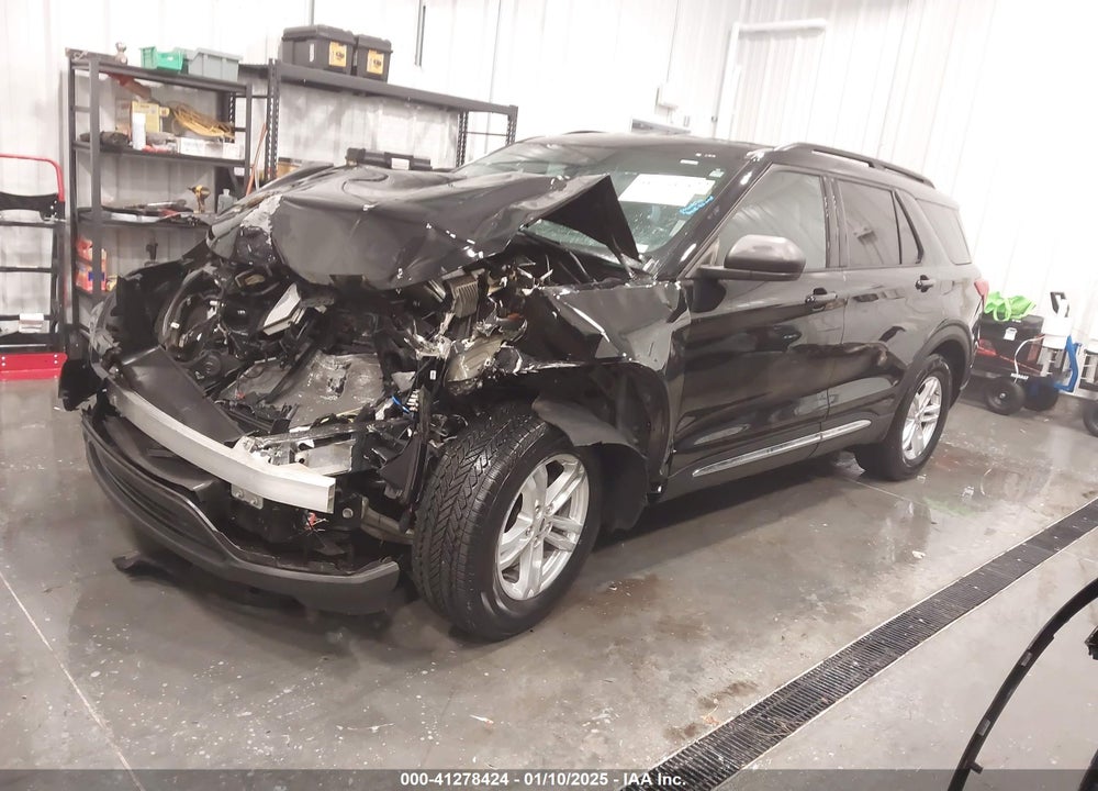 2020 FORD EXPLORER VIN: 1FMSK7DH7LGA92002