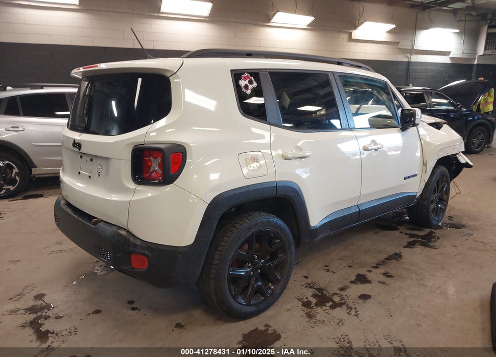 2017 JEEP RENEGADE ALTITUDE 4X4 VIN: ZACCJBBB6HPF87072