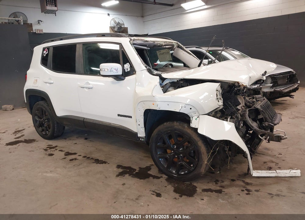 2017 JEEP RENEGADE ALTITUDE 4X4 VIN: ZACCJBBB6HPF87072