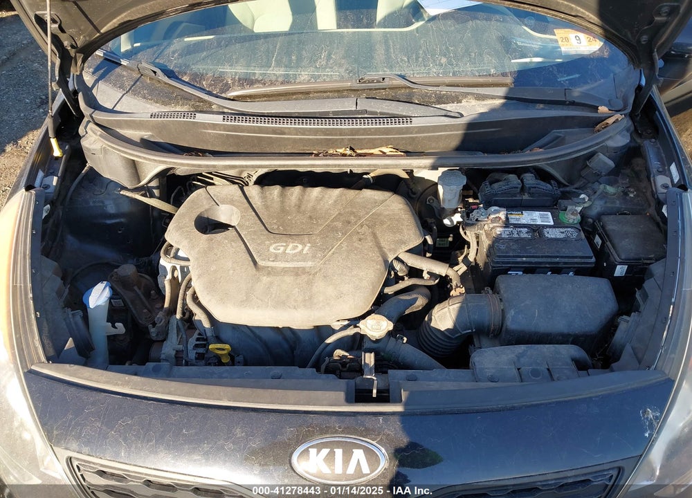 2013 KIA RIO LX VIN: KNADM5A30D6287710