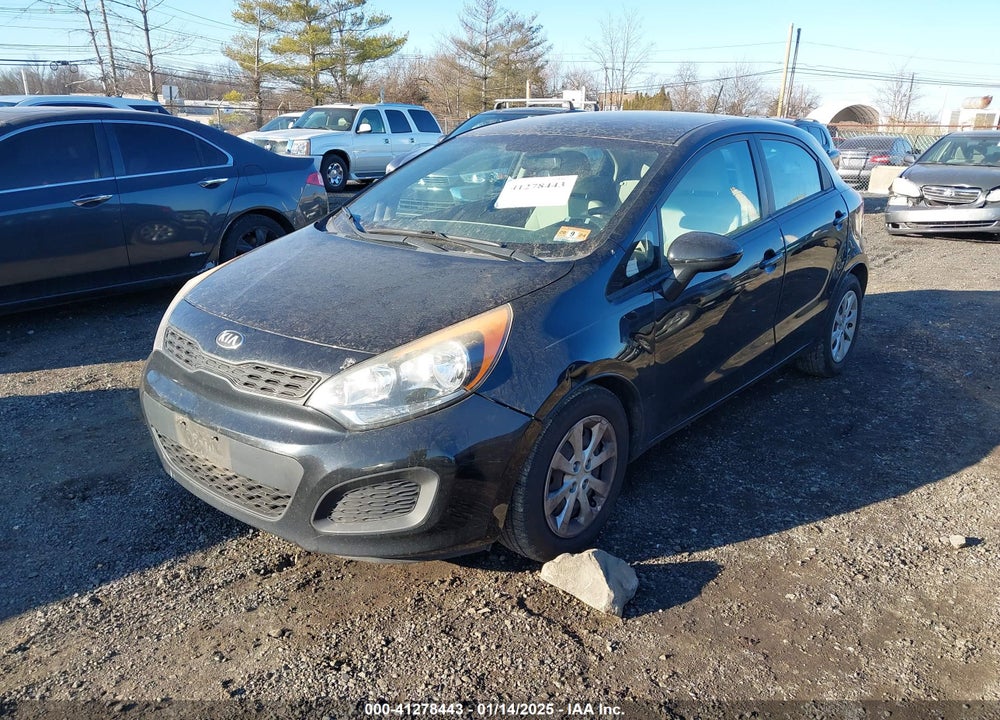 2013 KIA RIO LX VIN: KNADM5A30D6287710