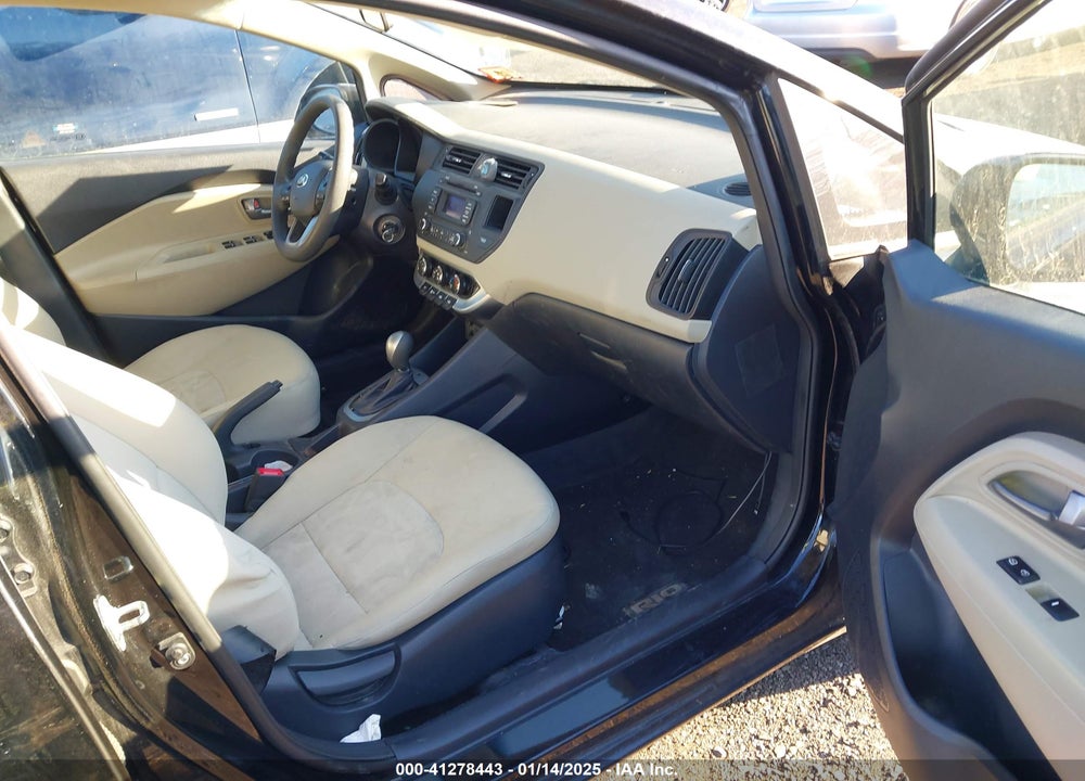 2013 KIA RIO LX VIN: KNADM5A30D6287710
