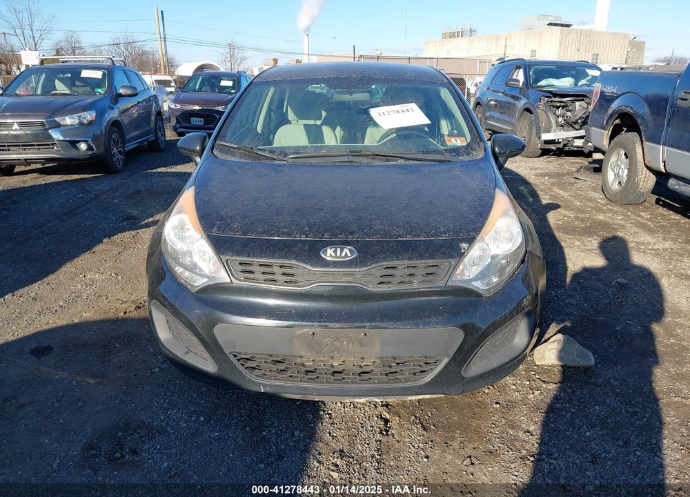 2013 KIA RIO LX VIN: KNADM5A30D6287710
