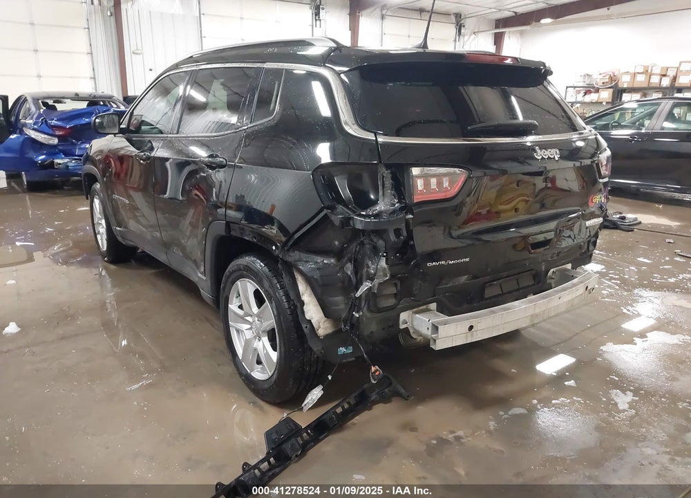 2022 JEEP COMPASS LATITUDE FWD VIN: 3C4NJCBB3NT164355