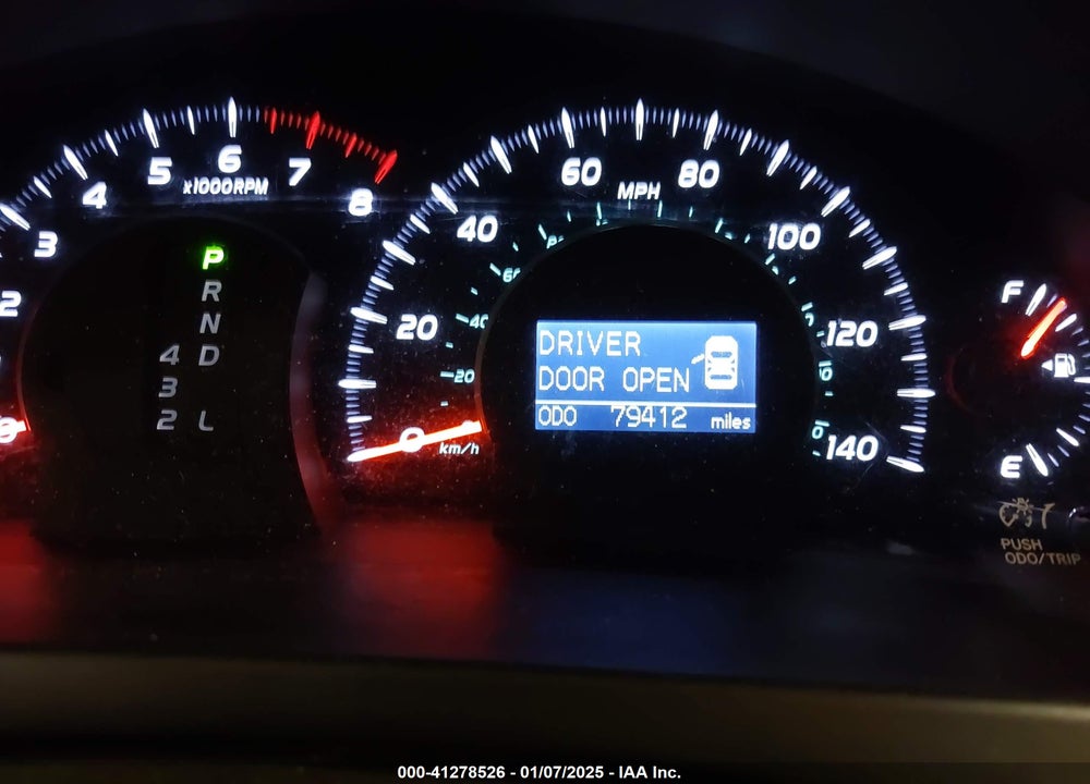 2007 TOYOTA CAMRY XLE VIN: 4T1BE46KX7U679333