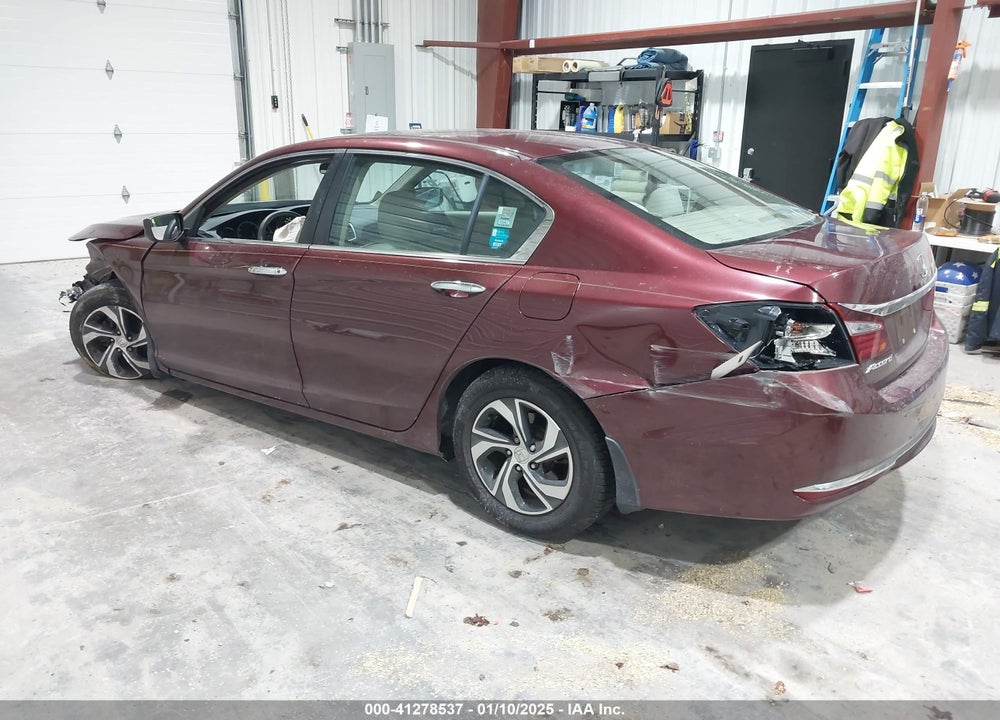 2016 HONDA ACCORD LX VIN: 1HGCR2F30GA008153