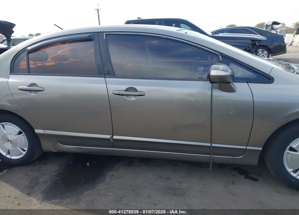 2008 HONDA CIVIC HYBRID VIN: JHMFA36288S019492