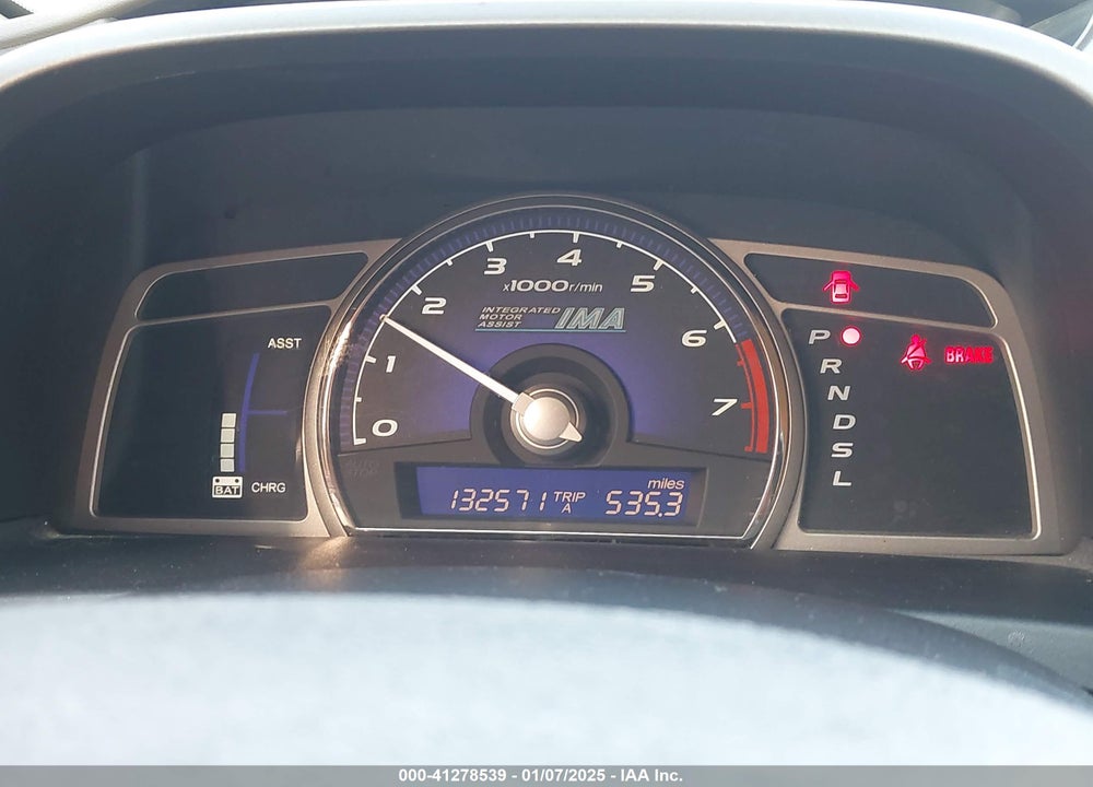 2008 HONDA CIVIC HYBRID VIN: JHMFA36288S019492