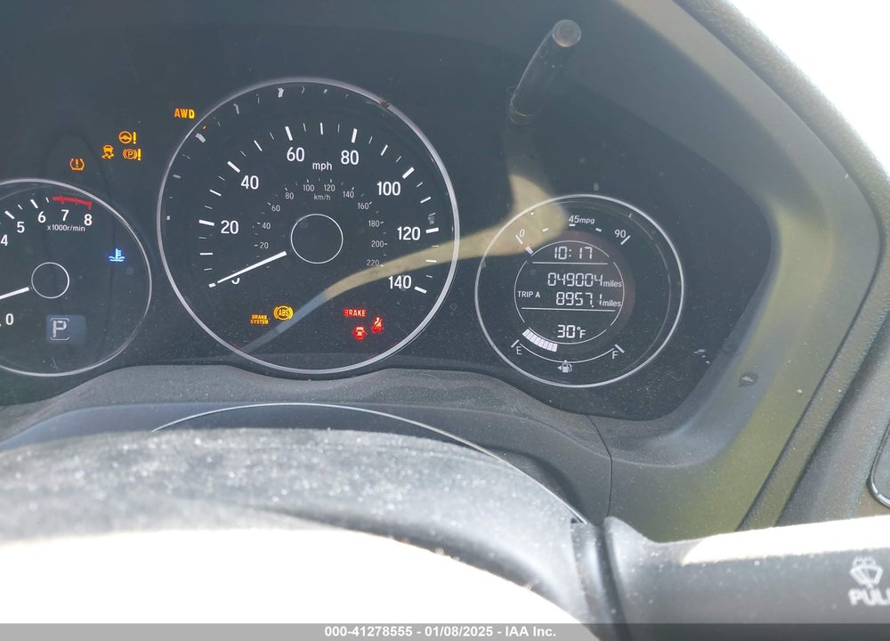 2021 HONDA HR-V AWD SPORT VIN: 3CZRU6H19MM723371