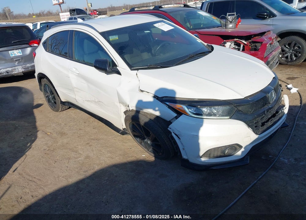 2021 HONDA HR-V AWD SPORT VIN: 3CZRU6H19MM723371