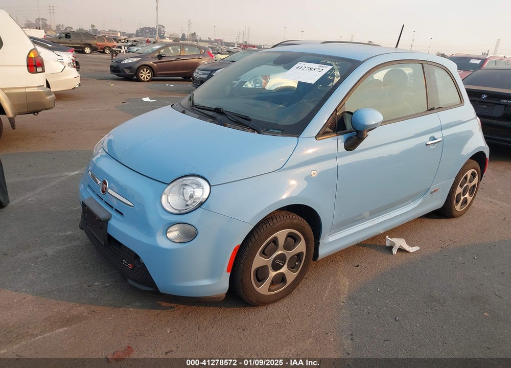 2015 FIAT 500E BATTERY ELECTRIC VIN: 3C3CFFGE6FT672757