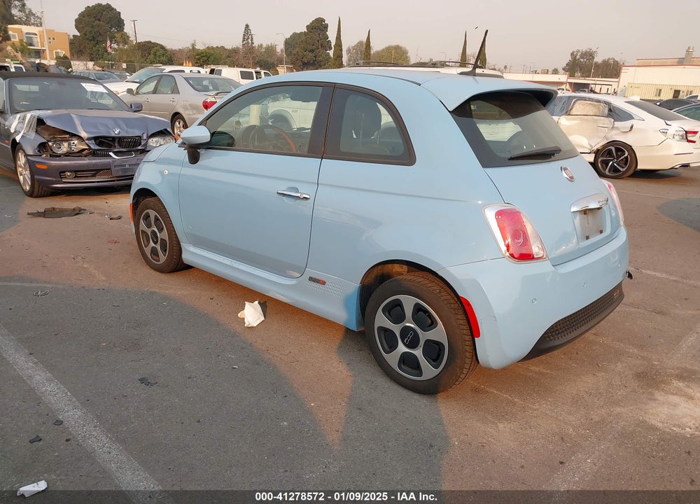 2015 FIAT 500E BATTERY ELECTRIC VIN: 3C3CFFGE6FT672757