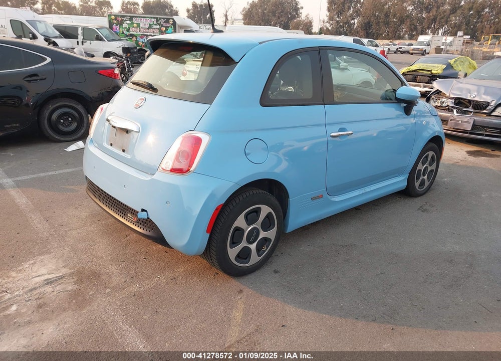 2015 FIAT 500E BATTERY ELECTRIC VIN: 3C3CFFGE6FT672757