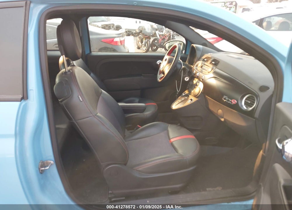 2015 FIAT 500E BATTERY ELECTRIC VIN: 3C3CFFGE6FT672757