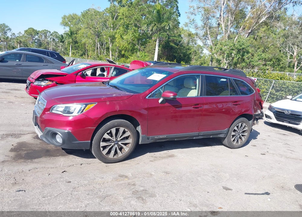 2017 SUBARU OUTBACK 2.5I LIMITED VIN: 4S4BSANCXH3351628
