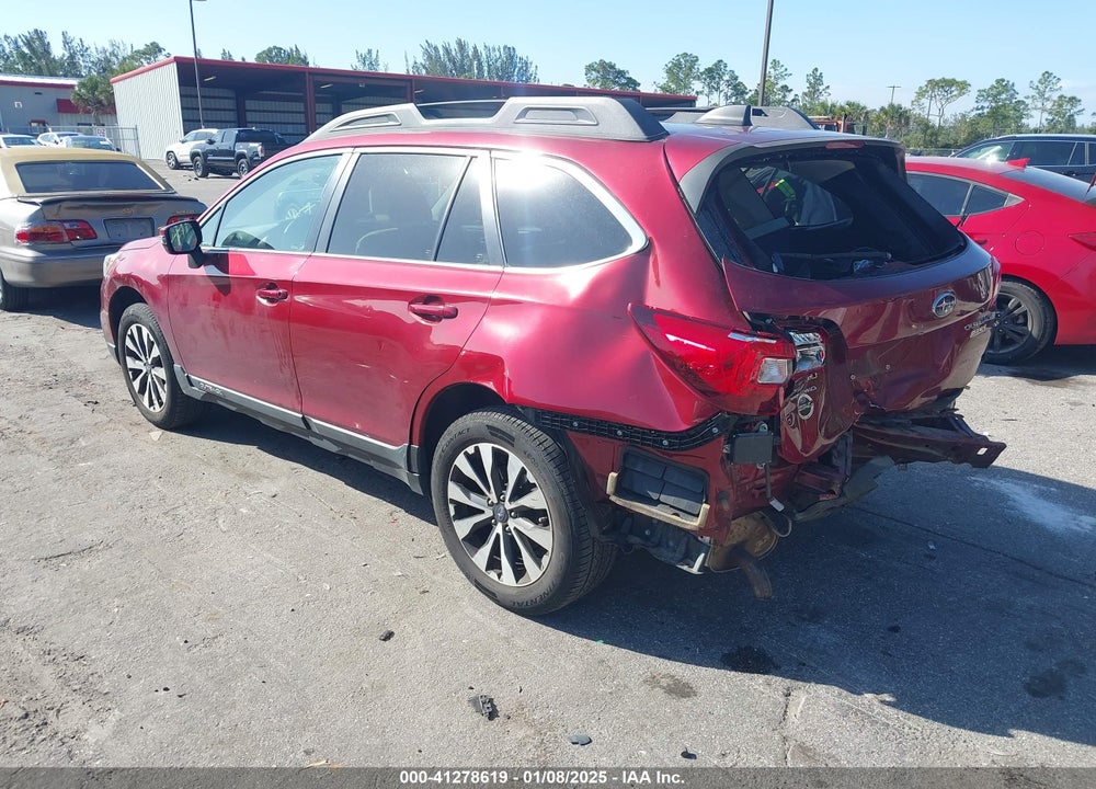 2017 SUBARU OUTBACK 2.5I LIMITED VIN: 4S4BSANCXH3351628