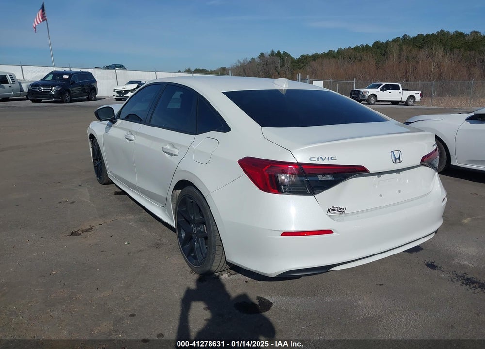 2023 HONDA CIVIC VIN: 2HGFE2F58PH561077
