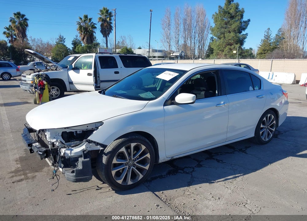 2014 HONDA ACCORD SPORT VIN: 1HGCR2F50EA264808