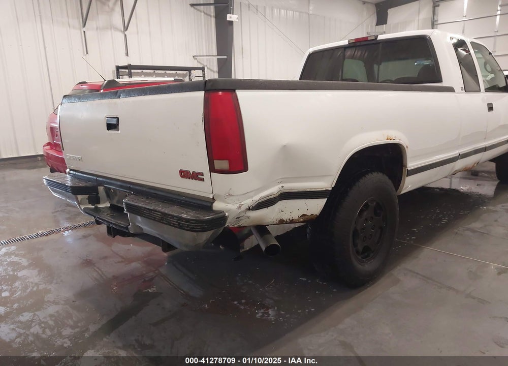 1998 GMC SIERRA 1500 SL WIDESIDE VIN: 1GTEK19R8WE555507