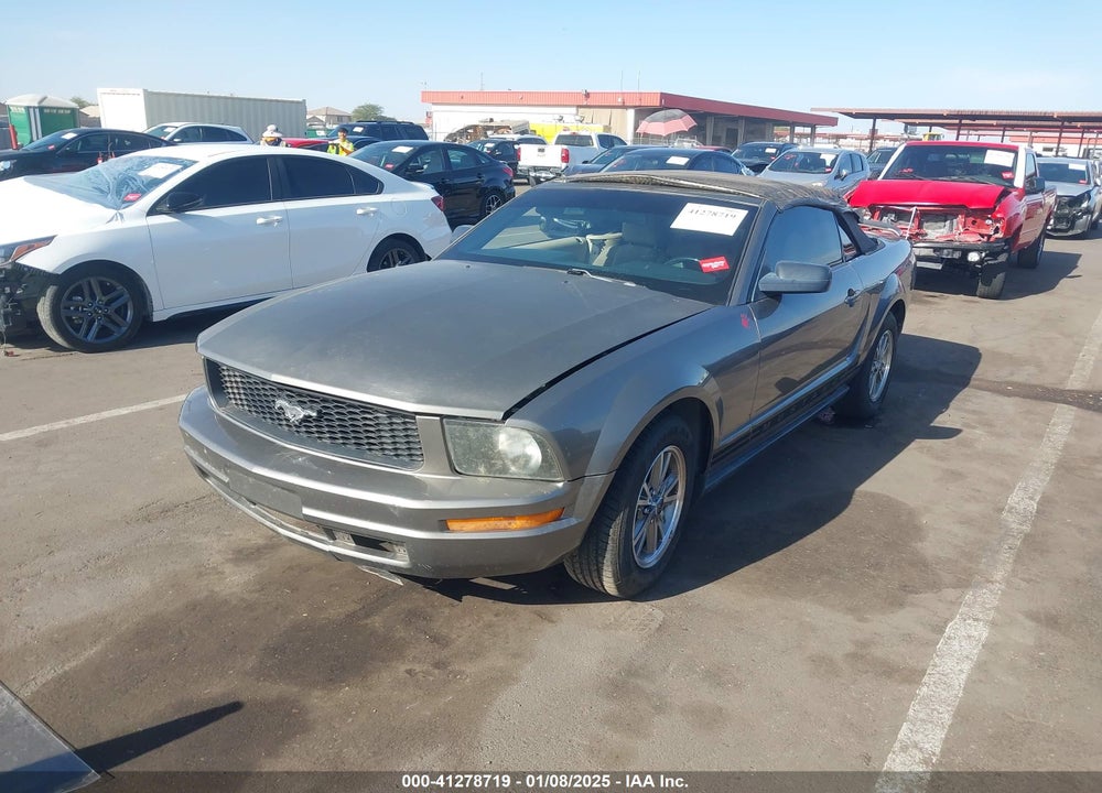 2005 FORD MUSTANG VIN: 1ZVFT84N155231857