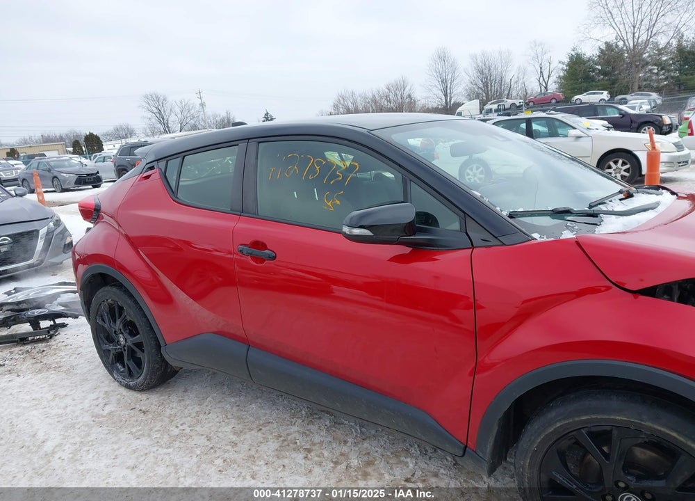 2021 TOYOTA C-HR NIGHTSHADE EDITION VIN: JTNKHMBX3M1098939