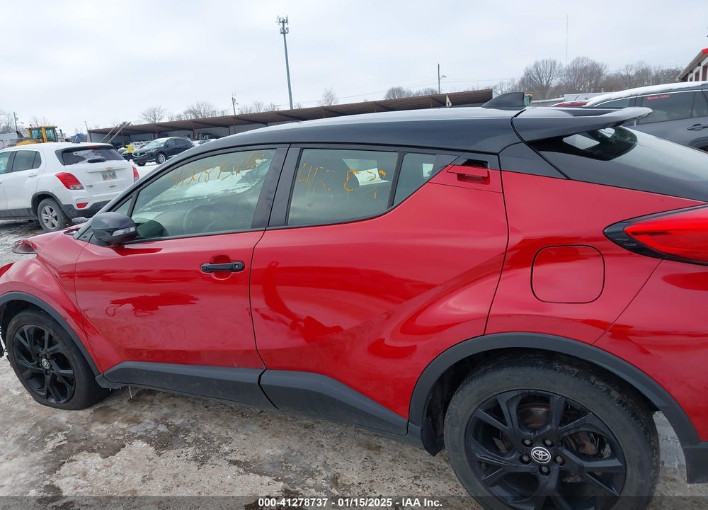 2021 TOYOTA C-HR NIGHTSHADE EDITION VIN: JTNKHMBX3M1098939