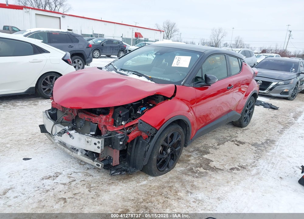 2021 TOYOTA C-HR NIGHTSHADE EDITION VIN: JTNKHMBX3M1098939